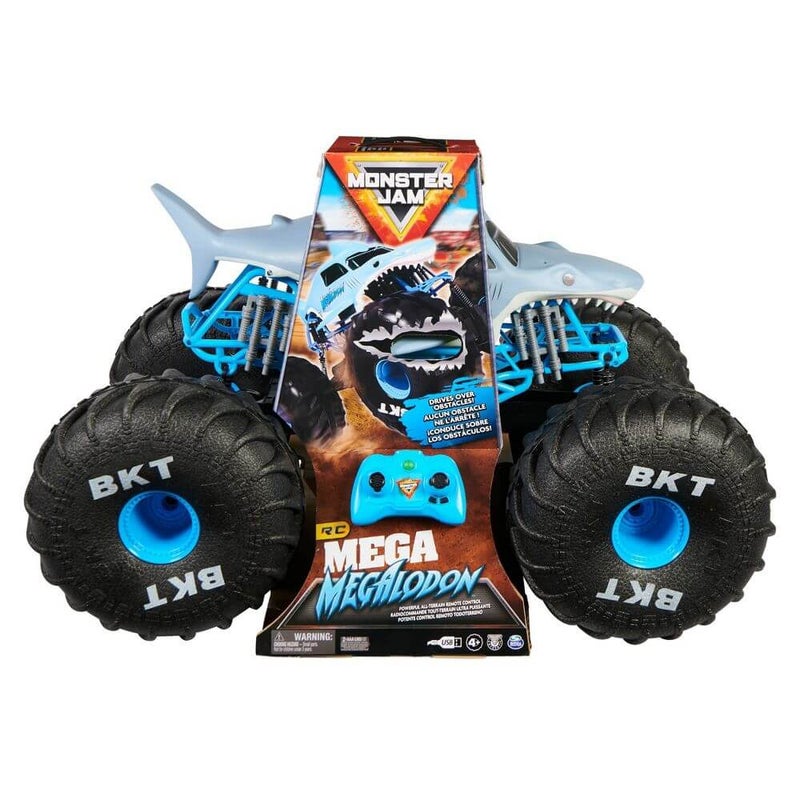 Monster Jam Mega Megalodon All-Terrain RC Monster Truck (72.4 cm) - Image 2